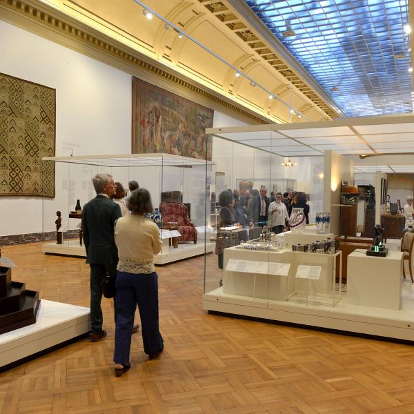 Ouverture des nouvelles salles dédiées aux Arts décoratifs du XIXe siècle, à l’Art nouveau et à l’Art déco belges au Musée Art & Histoire au Cinquantenaire à Bruxelles