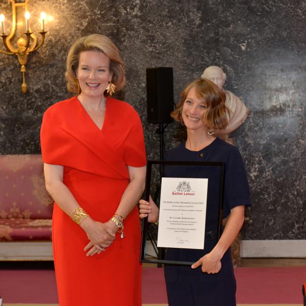 Le Baillet Latour Biomedical Award décerné à la Docteure Coraline Radermecker.